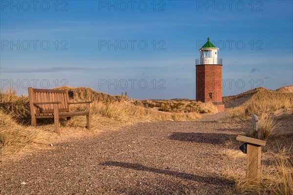 Lighthouse cross light Rotes Kliff