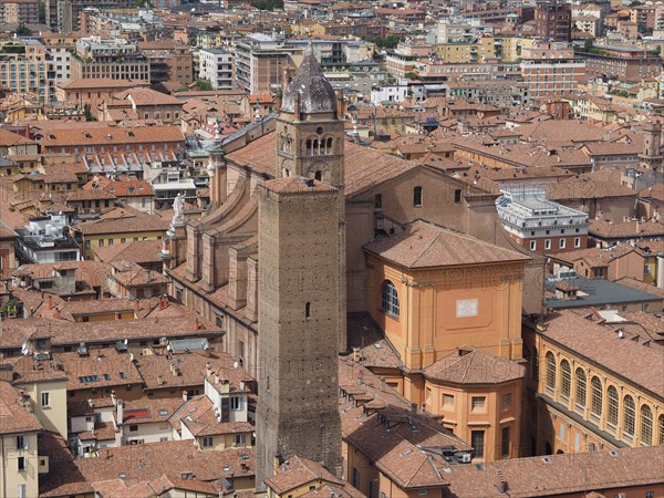 Aerial view of Bologna