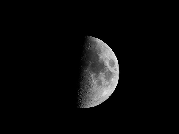 First quarter moon