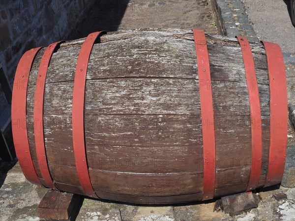 Wooden barrel cask