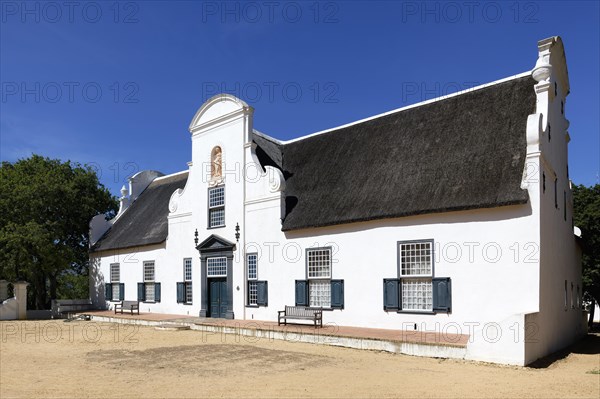 Groot Constantia Wine Estate historic building in Dutch architectural style