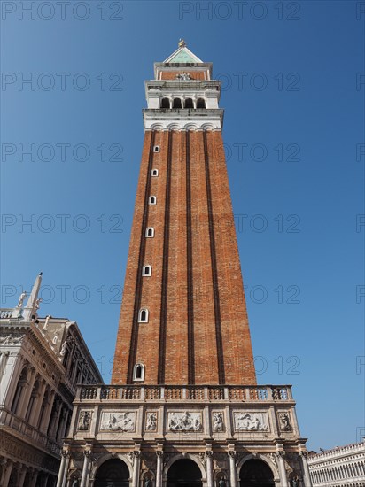 St Mark campanile in Venice