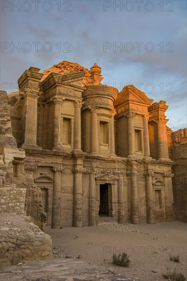 Ancient tomb Ed deir in the rock