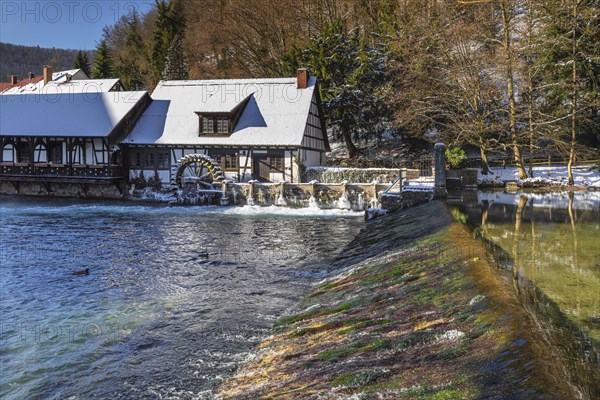 Mill at the Blautopf