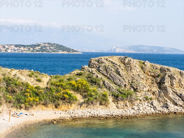 Bay with karst rocks