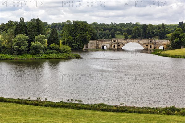 Grand Bridge in parkland