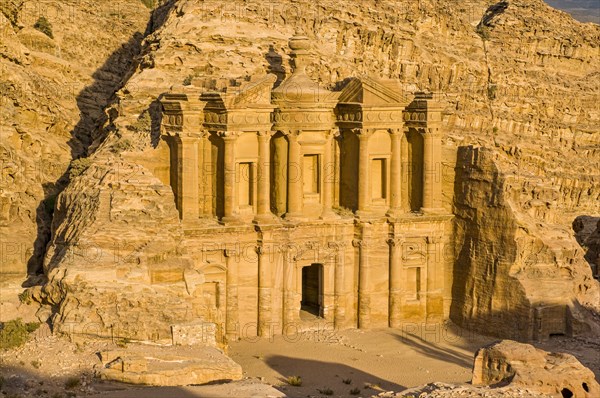 Ancient tomb Ed deir in the rock