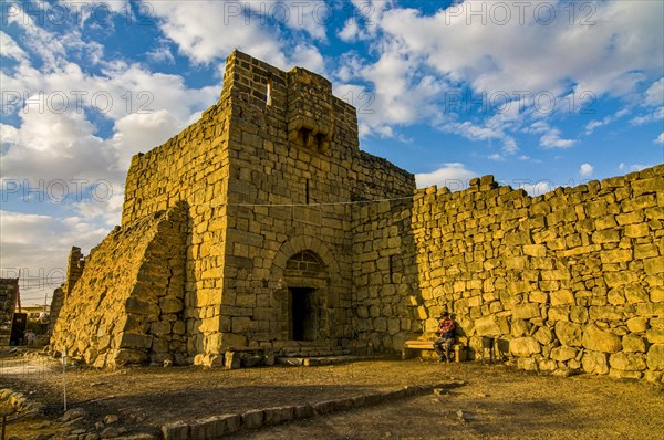 Imposing fortress in Qasr Al-Azraq