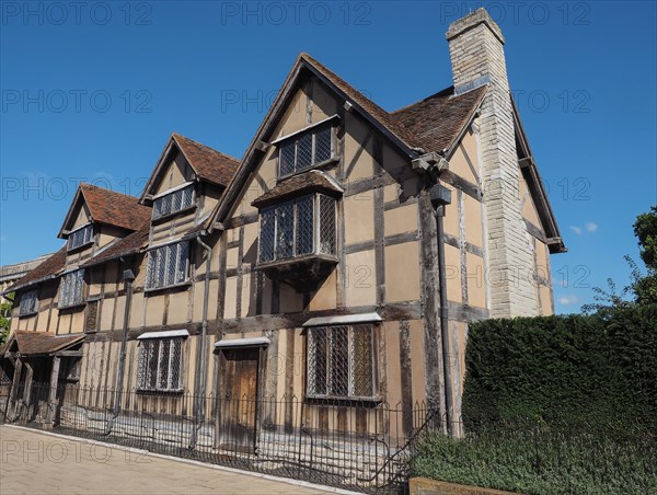 Shakespeare birthplace in Stratford upon Avon