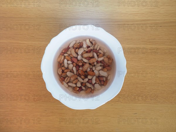 Mixed beans in a bowl