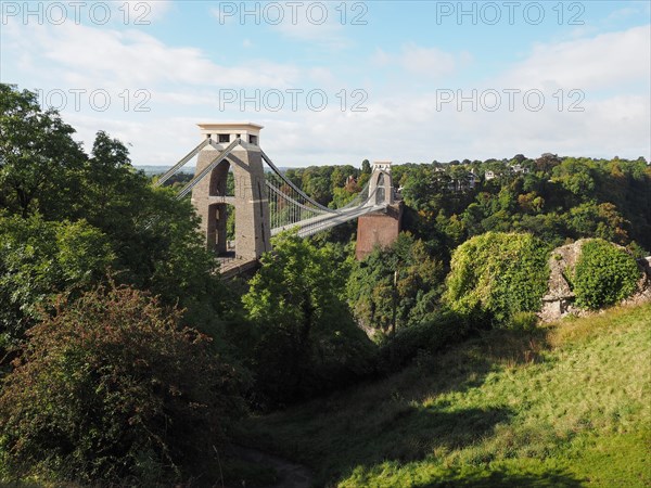 Clifton Suspension Bridge in Bristol