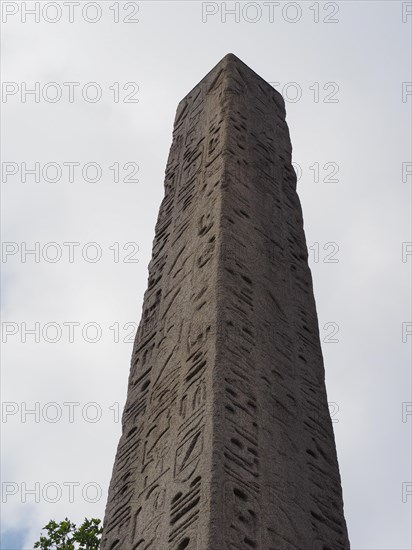 Cleopatra Needle Egyptian obelisk in London