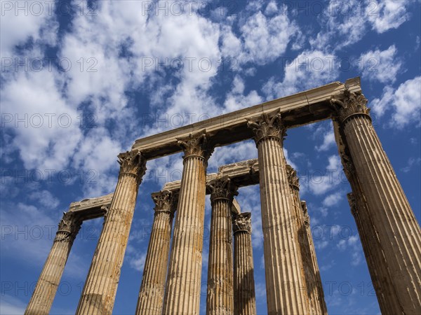 Remaining columns of Temple of Olympian Zeus in Athens