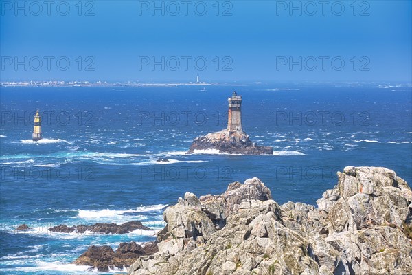 Pointe du Raz and Ile de Sein island in the background