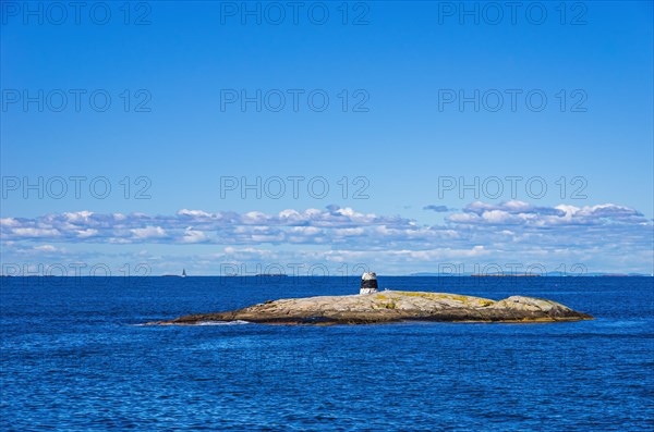 Sea mark on an archipelago off Stroemstad