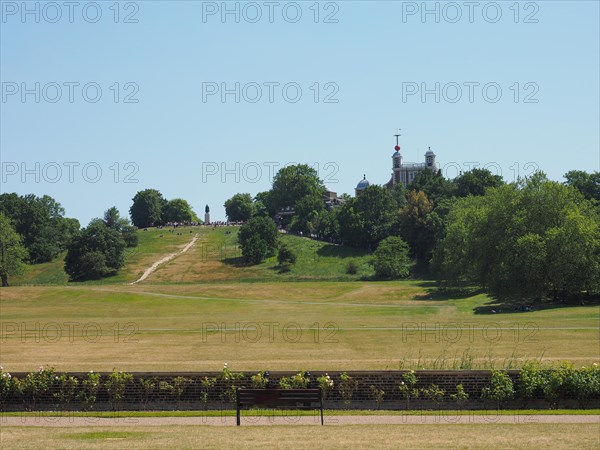 Royal Observatory hill in London