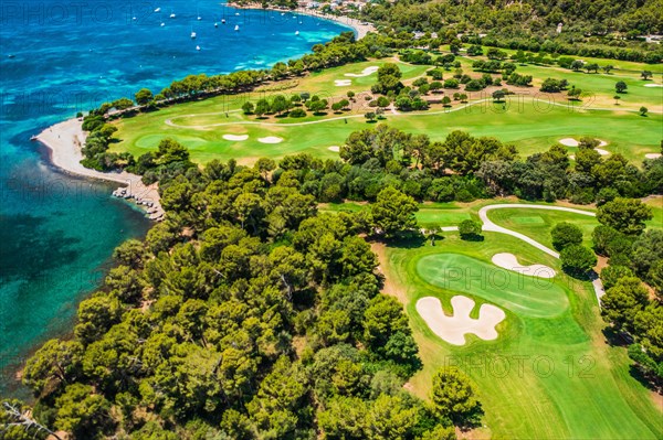 View of a golf resort