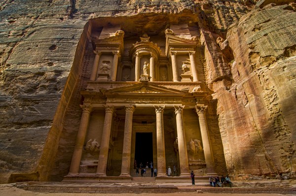 Ancient tomb in the rock