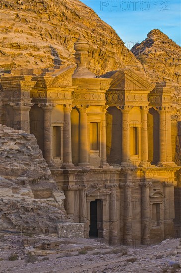 Ancient tomb Ed deir in the rock