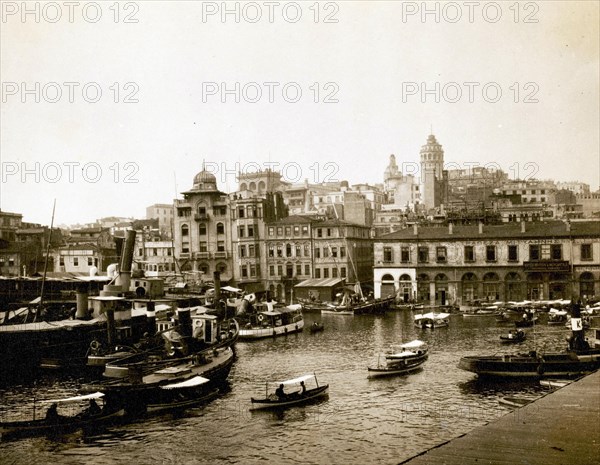 In the harbour of Constantinople