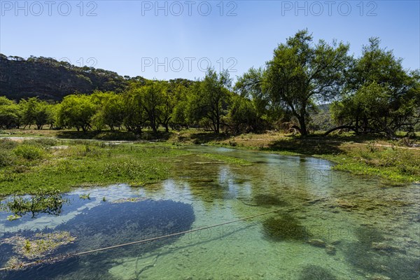 Turquoise river