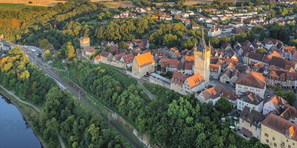 Bad Wimpfen with blue tower