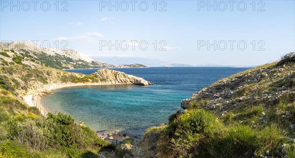 Bay with karst rocks