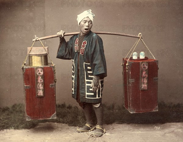 Street vendor with amazake