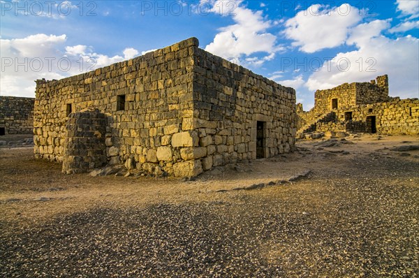 Imposing fortress in Qasr Al-Azraq