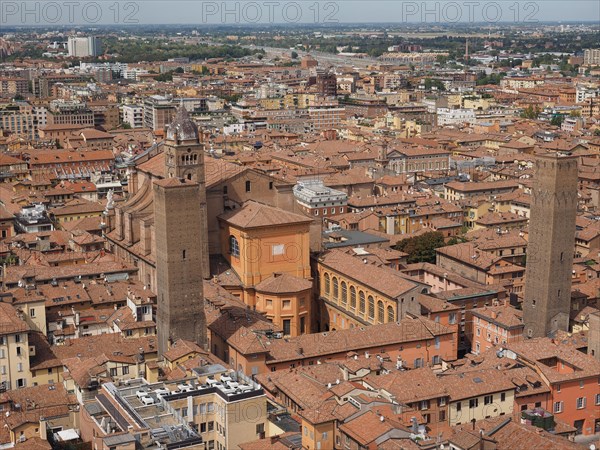 Aerial view of Bologna