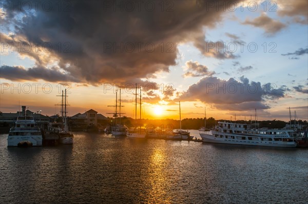 The harbour of Nadi