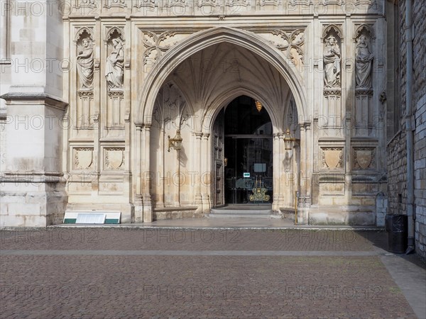 Westminster Abbey church in London