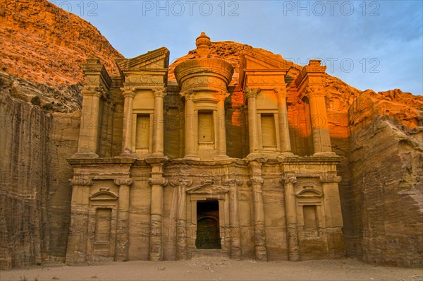 Ancient tomb Ed deir in the rock