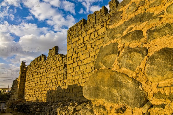 Imposing fortress in Qasr Al-Azraq