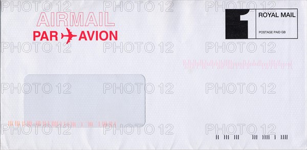 A picture of Letter or small packet envelope