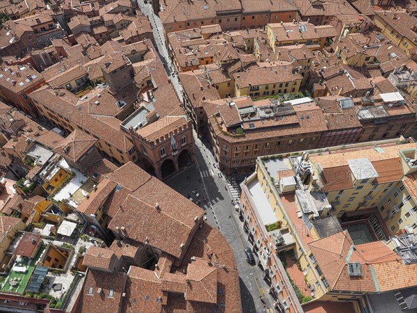 Aerial view of Bologna