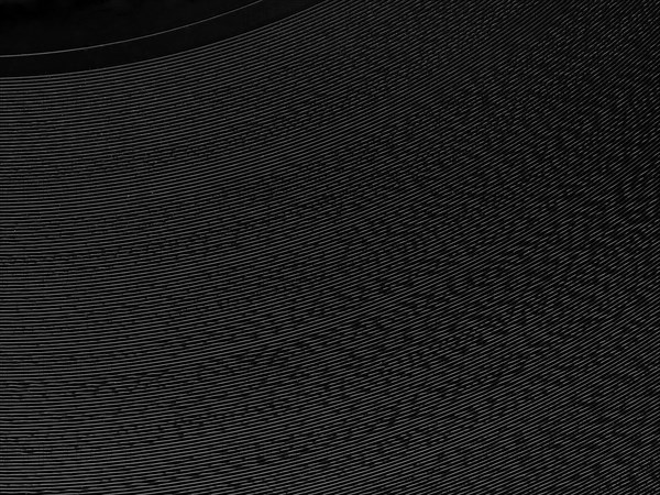 Detail of record grooves