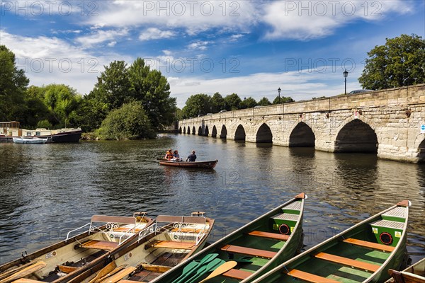 Rowboats on the River Avon