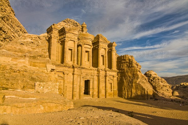 Ancient tomb Ed deir in the rock