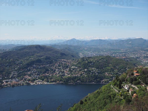 Aerial view of Como