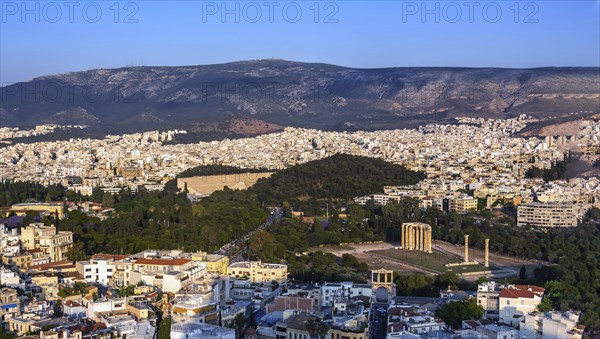 Panoramic view of Athens