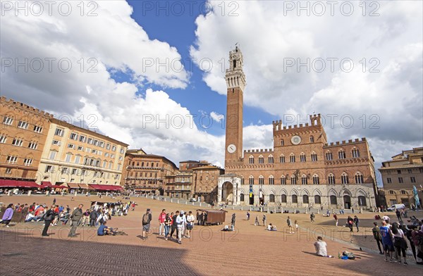 Torre del Mangia and the Piazza del Campo