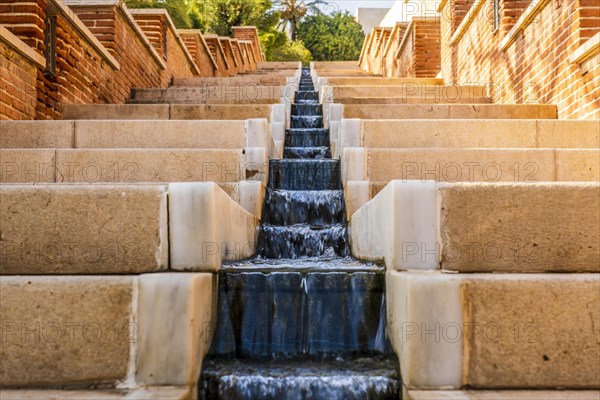 Outside Stairs of the Alcazaba of Almeria