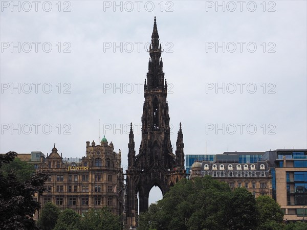 Walter Scott monument in Edinburgh