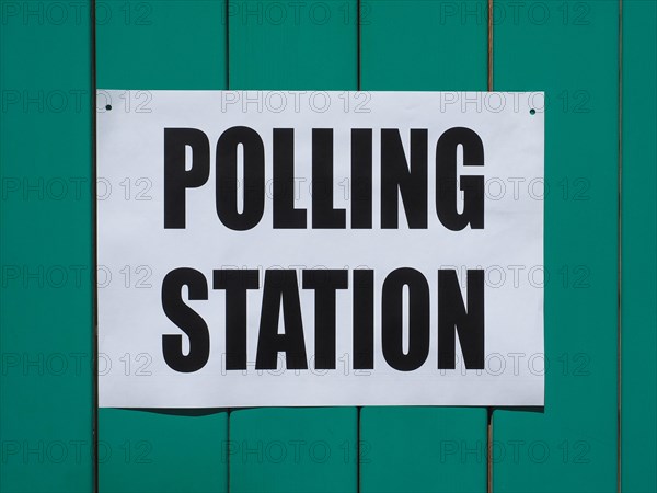 General elections polling station