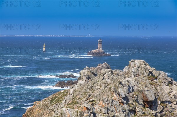 Pointe du Raz and Ile de Sein island in the background