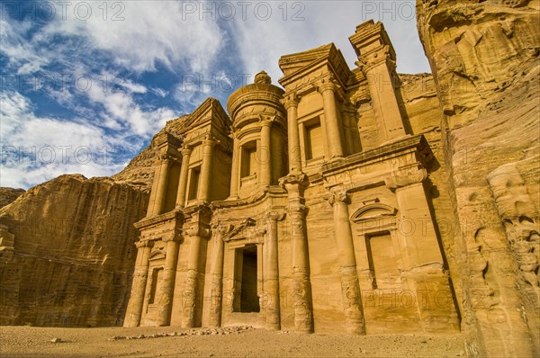 Ancient tomb Ed deir in the rock