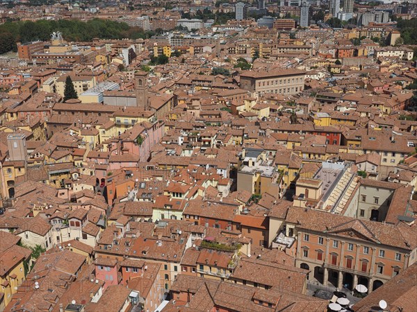 Aerial view of Bologna