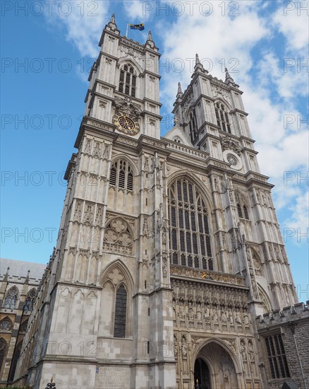 Westminster Abbey church in London