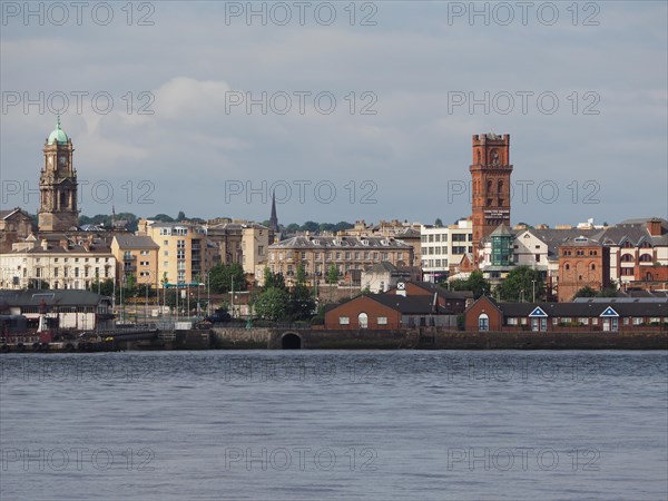 View of Birkenhead in Liverpool